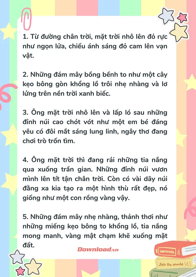 100 câu so sánh văn miêu tả Hay, độc đáo