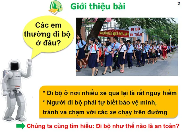 Bài giảng điện tử An toàn giao thông lớp 4 (Cả năm)