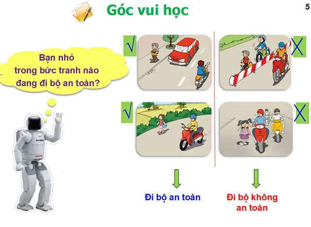 Bài giảng điện tử An toàn giao thông lớp 4 (Cả năm)