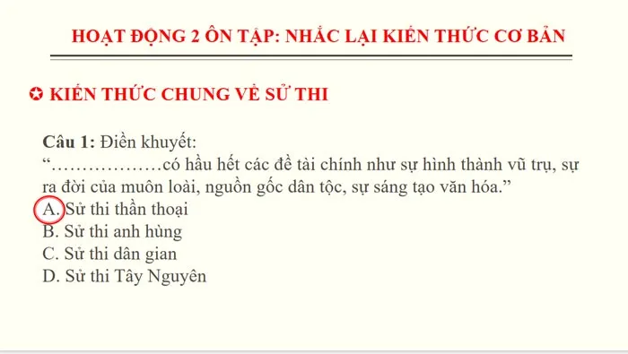 Bài giảng điện tử dạy thêm môn Ngữ văn 10 sách Kết nối tri thức với cuộc sống