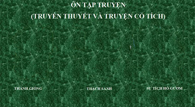 Bài giảng điện tử dạy thêm môn Ngữ văn 6 sách Cánh diều (Cả năm)