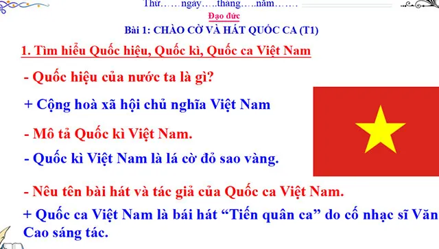 Bài giảng điện tử môn Đạo đức 3 sách Kết nối tri thức với cuộc sống (Cả năm)