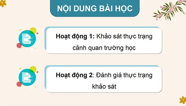 Bài giảng điện tử môn Hoạt động trải nghiệm 4 sách Cánh diều