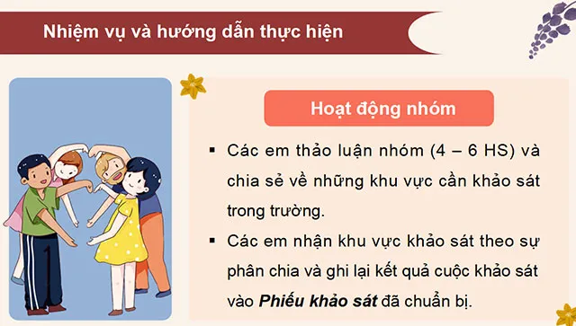 Bài giảng điện tử môn Hoạt động trải nghiệm 4 sách Cánh diều