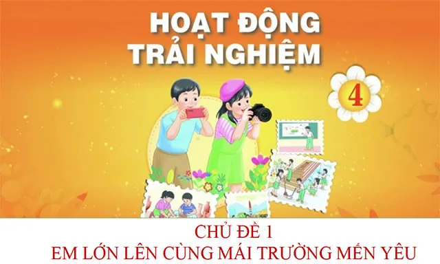 Bài giảng điện tử môn Hoạt động trải nghiệm 4 sách Chân trời sáng tạo (Cả năm)