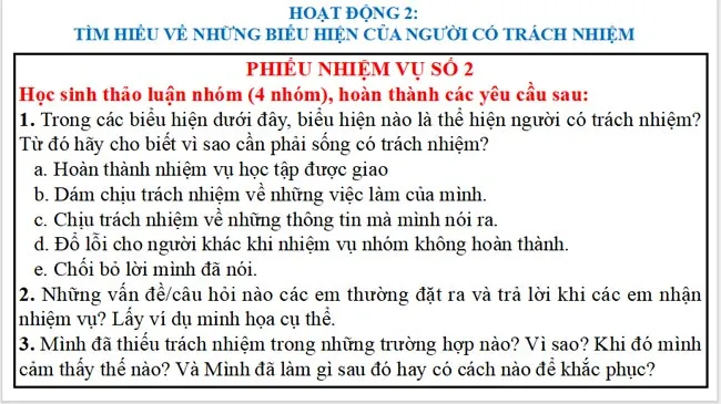 Bài giảng điện tử môn Hoạt động trải nghiệm hướng nghiệp 10 sách Chân trời sáng tạo