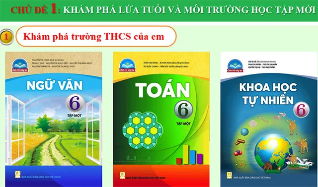 Bài giảng điện tử môn Hoạt động trải nghiệm hướng nghiệp 6 sách Chân trời sáng tạo (Cả năm)