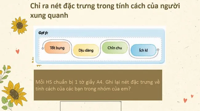 Bài giảng điện tử môn Hoạt động trải nghiệm hướng nghiệp 8 sách Chân trời sáng tạo