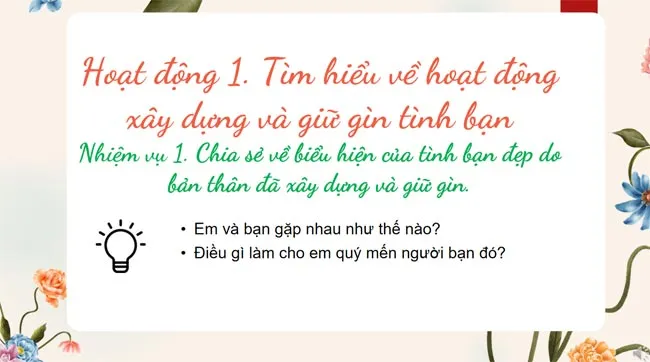 Bài giảng điện tử môn Hoạt động trải nghiệm hướng nghiệp 8 sách Kết nối tri thức với cuộc sống