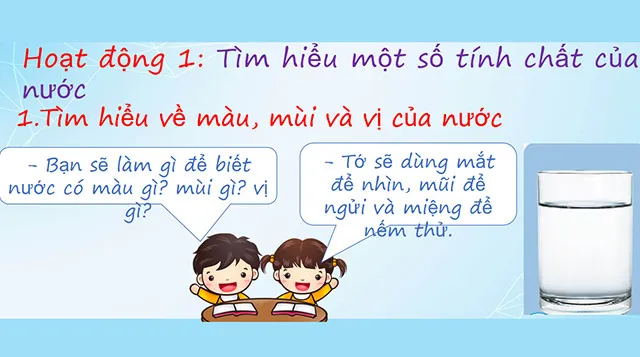 Bài giảng điện tử môn Khoa học 4 sách Cánh diều