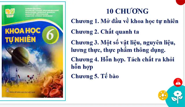 Bài giảng điện tử môn Khoa học tự nhiên 6 sách Kết nối tri thức với cuộc sống (Cả năm)