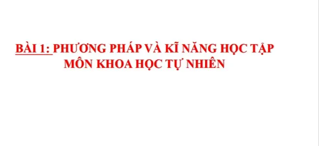 Bài giảng điện tử môn Khoa học tự nhiên 7 sách Kết nối tri thức với cuộc sống (Cả năm)