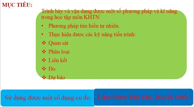 Bài giảng điện tử môn Khoa học tự nhiên 7 sách Kết nối tri thức với cuộc sống (Cả năm)