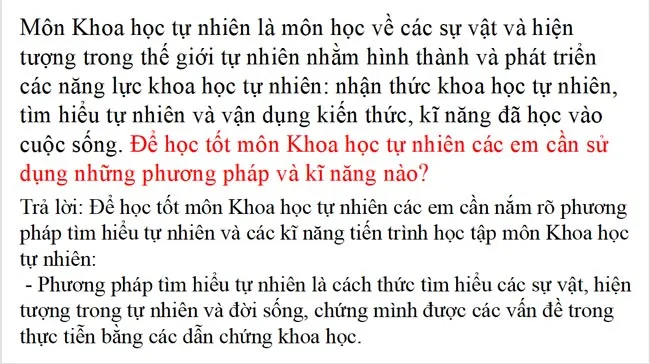 Bài giảng điện tử môn Khoa học tự nhiên 7 sách Kết nối tri thức với cuộc sống (Cả năm)