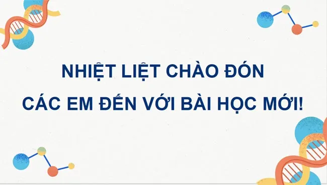 Bài giảng điện tử môn Khoa học tự nhiên 8 sách Cánh diều (Học kì 1)