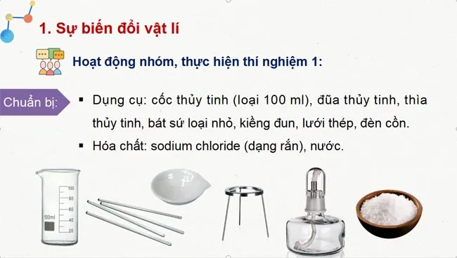 Bài giảng điện tử môn Khoa học tự nhiên 8 sách Cánh diều (Học kì 1)