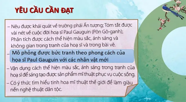 Bài giảng điện tử môn Mĩ thuật 8 sách Chân trời sáng tạo