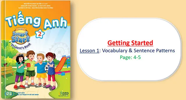 Bài giảng điện tử môn Tiếng Anh 2 i-Learn Smart Start (Cả năm)