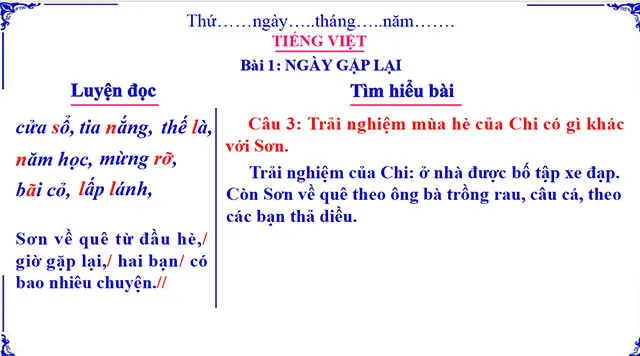 Bài giảng điện tử môn Tiếng Việt 3 sách Kết nối tri thức với cuộc sống (Cả năm)