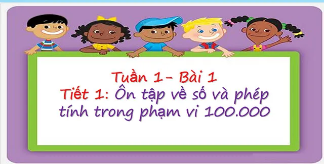 Bài giảng điện tử môn Toán 4 sách Cánh diều