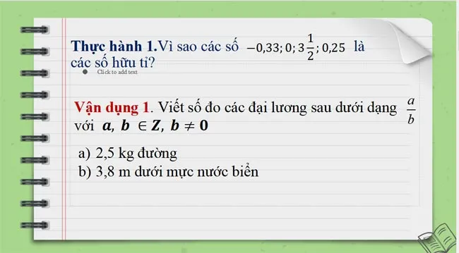 Bài giảng điện tử môn Toán 7 sách Chân trời sáng tạo