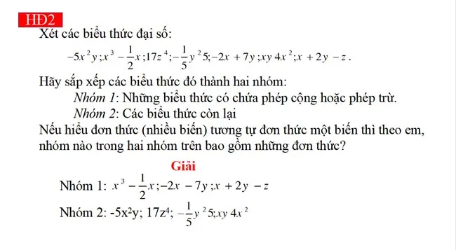 Bài giảng điện tử môn Toán 8 sách Kết nối tri thức với cuộc sống (Cả năm)