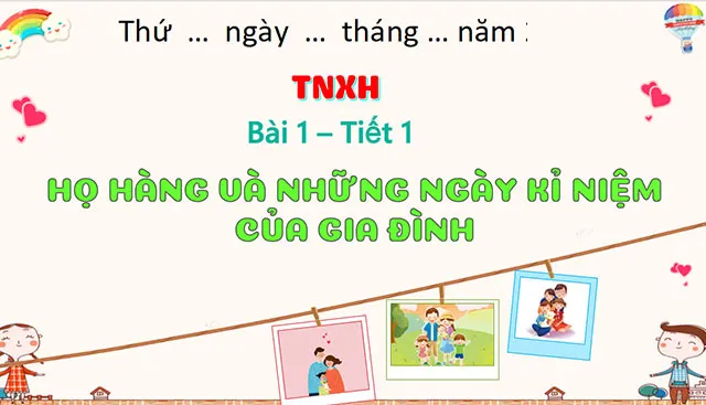 Bài giảng điện tử môn Tự nhiên và xã hội 3 sách Kết nối tri thức với cuộc sống (Cả năm)