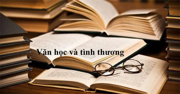 Bài viết số 7 lớp 8 đề 2: Nghị luận xã hội Văn học và tình thương