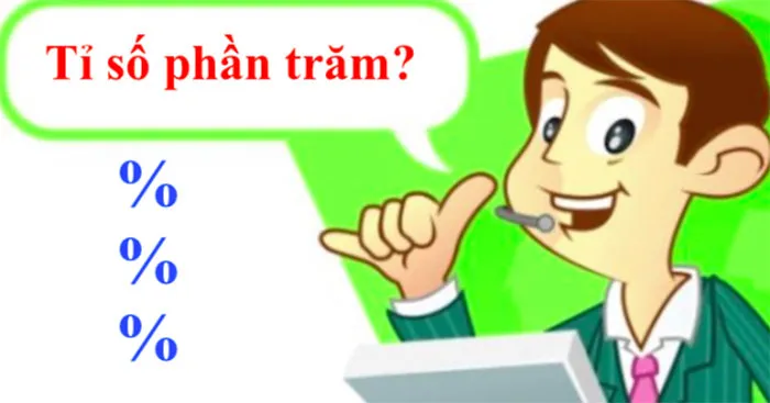 Bí quyết giải 7 dạng Toán về tỉ số phần trăm