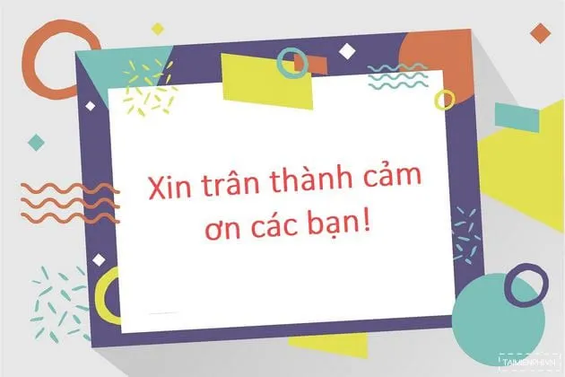 Bộ hình nền PowerPoint Thank You