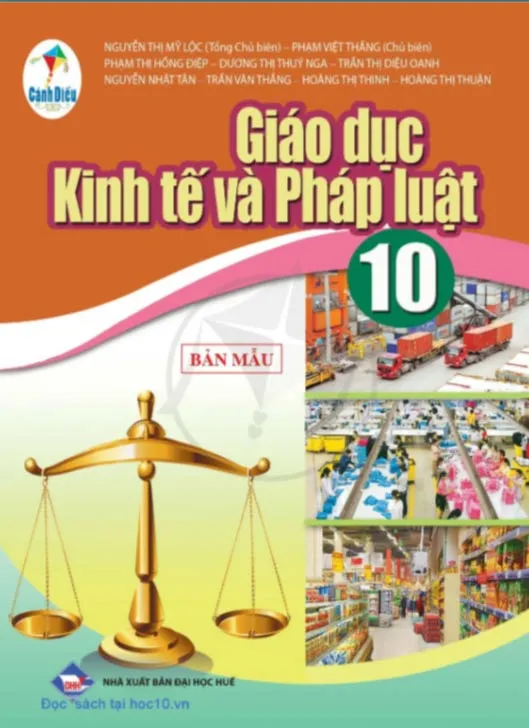 Bộ sách giáo khoa Lớp 10: Cánh diều (Sách học sinh)