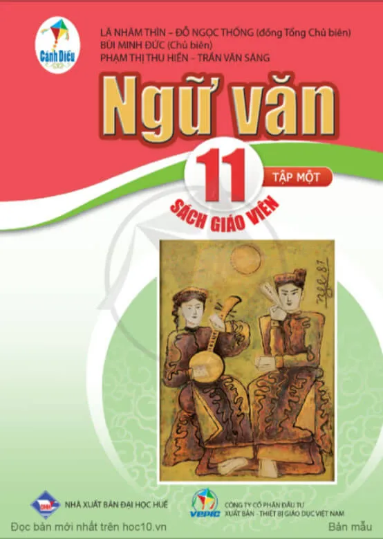 Bộ sách giáo khoa Lớp 11: Cánh diều (Sách giáo viên)