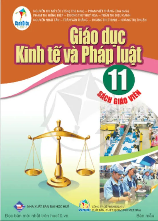 Bộ sách giáo khoa Lớp 11: Cánh diều (Sách giáo viên)