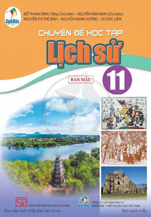 Bộ sách giáo khoa Lớp 11: Cánh diều (Sách học sinh)