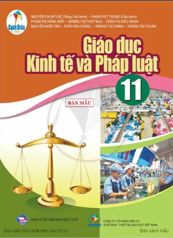 Bộ sách giáo khoa Lớp 11: Cánh diều (Sách học sinh)