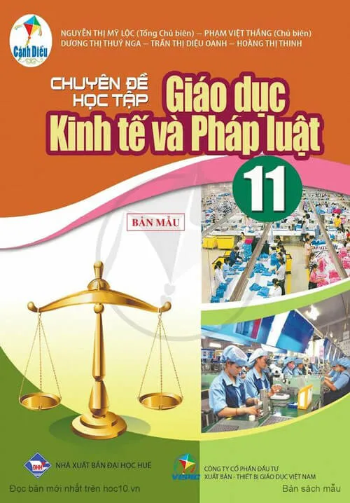 Bộ sách giáo khoa Lớp 11: Cánh diều (Sách học sinh)