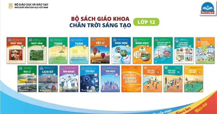 Bộ sách giáo khoa Lớp 12: Chân trời sáng tạo (Sách học sinh)