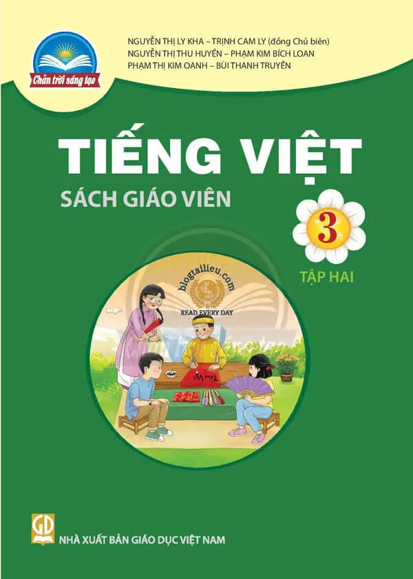 Bộ sách giáo khoa Lớp 3: Chân trời sáng tạo (Sách giáo viên)