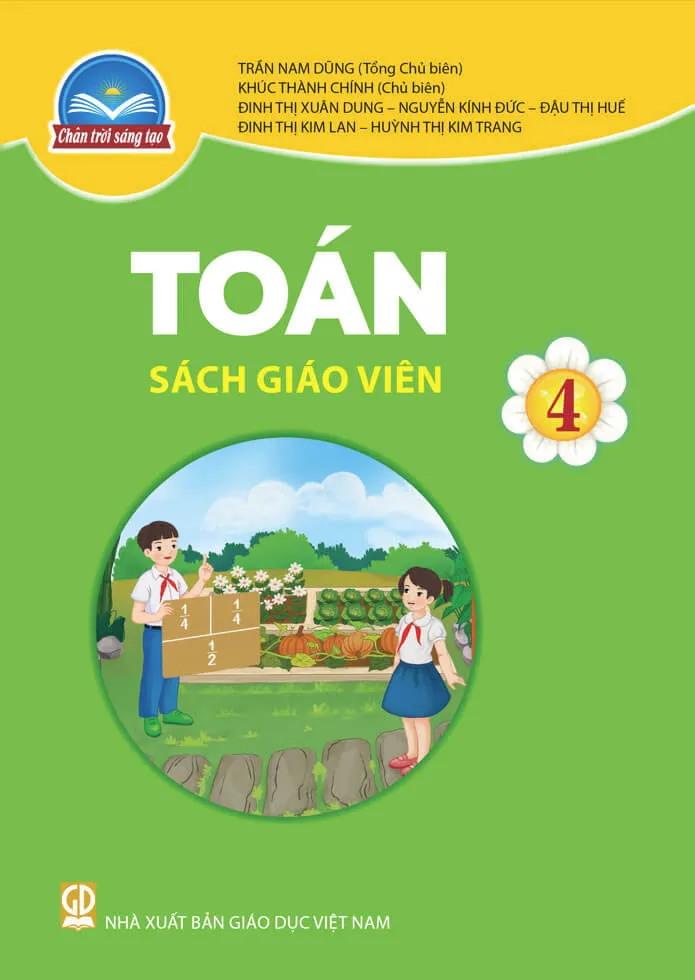 Bộ sách giáo khoa Lớp 4: Chân trời sáng tạo (Sách giáo viên)