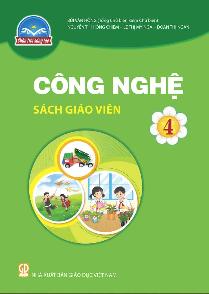 Bộ sách giáo khoa Lớp 4: Chân trời sáng tạo (Sách giáo viên)