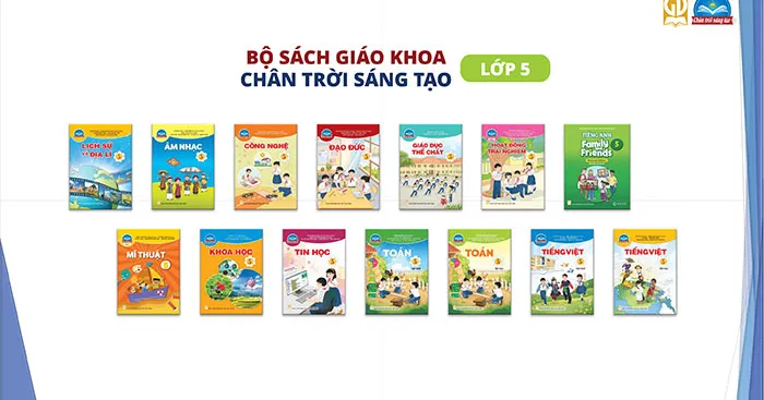 Bộ sách giáo khoa Lớp 5: Chân trời sáng tạo (Sách học sinh)