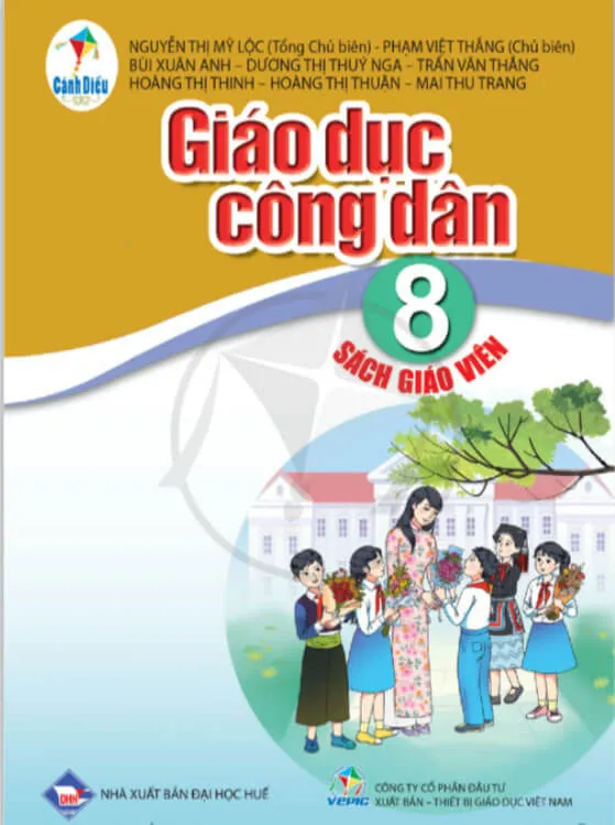 Bộ sách giáo khoa Lớp 8: Cánh diều (Sách giáo viên)