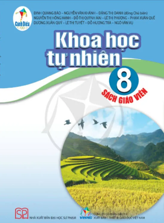 Bộ sách giáo khoa Lớp 8: Cánh diều (Sách giáo viên)