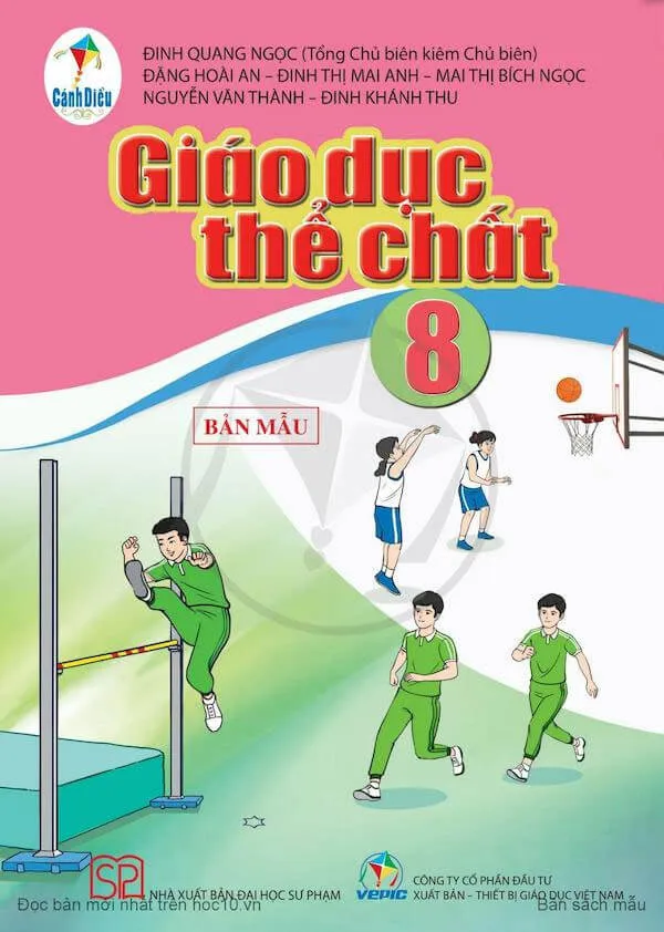 Bộ sách giáo khoa Lớp 8: Cánh diều (Sách học sinh)