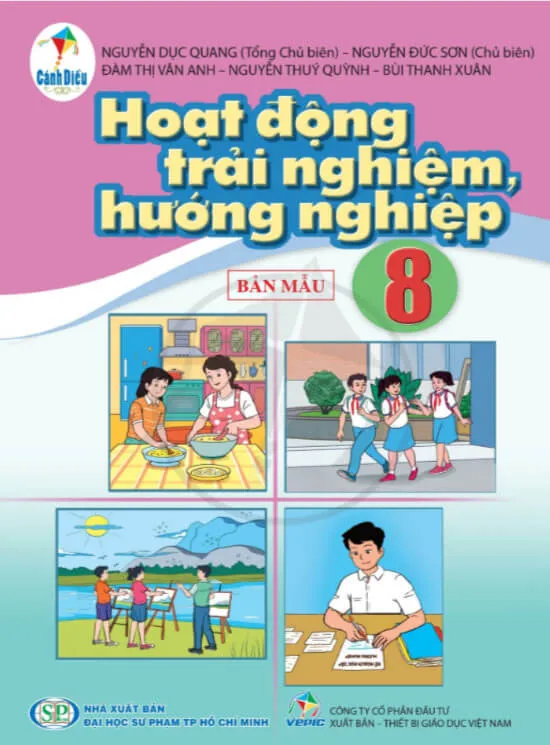 Bộ sách giáo khoa Lớp 8: Cánh diều (Sách học sinh)