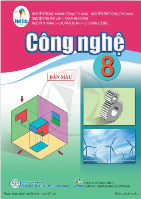 Bộ sách giáo khoa Lớp 8: Cánh diều (Sách học sinh)