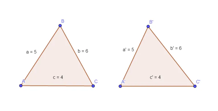 Các trường hợp đồng dạng của tam giác