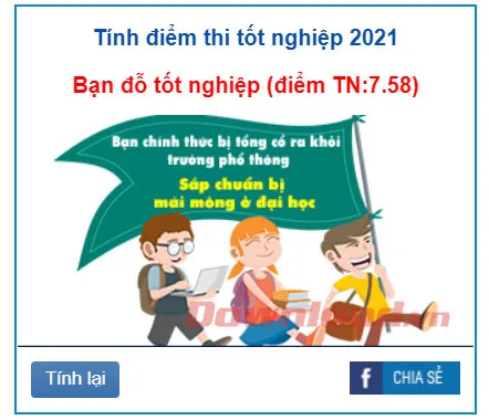 Cách tính điểm tốt nghiệp THPT năm 2023