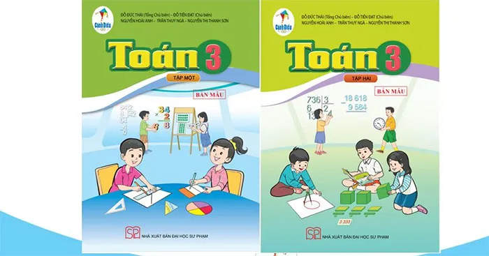 Đáp án trắc nghiệm tập huấn môn Toán 3 sách Cánh diều