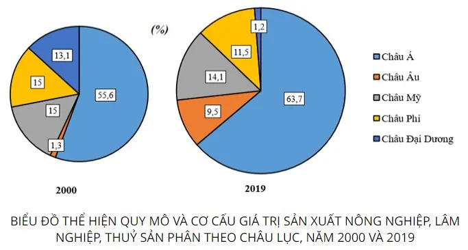 Địa lí 10 Bài 28: Thực hành tìm hiểu sự phát triển và phân bố ngành nông nghiệp, lâm nghiệp, thủy sản